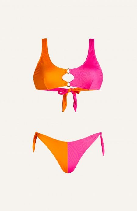 Pin Up Stars Bikini Brassiere Slip Fiocchi Bicolor