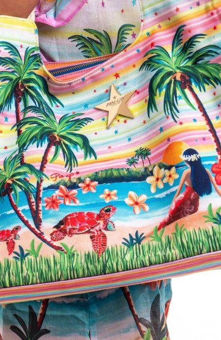Pin Up Stars Borsa A Frange Hawaii Spedizione Gratuita