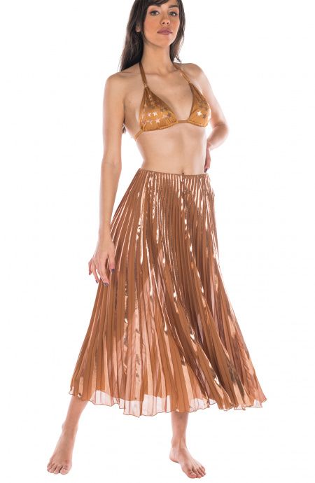 Pin Up Stars Gonna Plissé Laminata Pezzi Unici