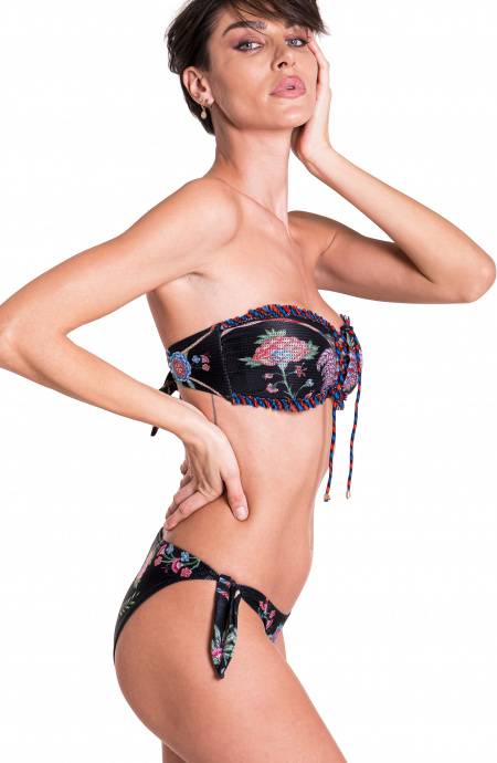 Pin Up Stars Bikini Fascia Imbottita Slip Lady Camaleonte Economico