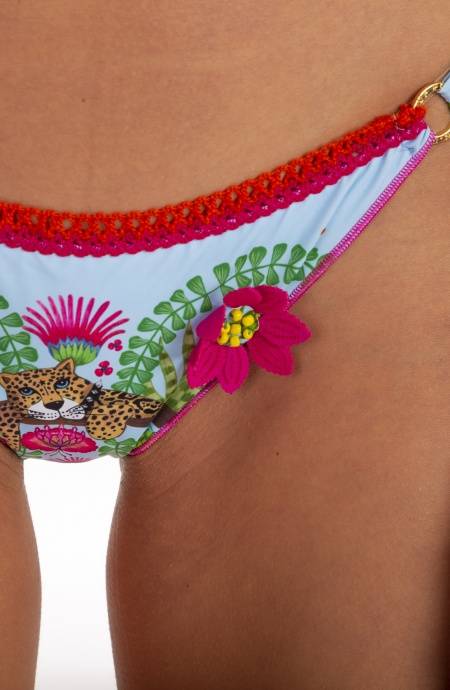 Pin Up Stars Bikini Triangolo Imbottito Slip Fiocchi Jungla Attitude Online