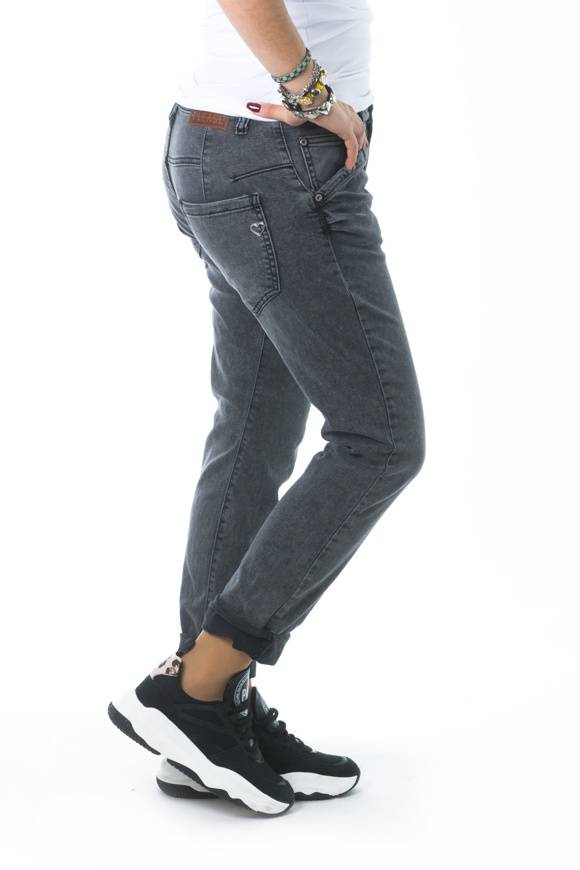 Please Jeans Please - Jeans P85 IV0 - Nero Denim Acquista Ora