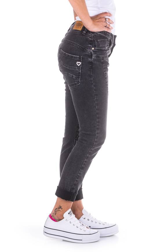 Please Jeans Please - Pantaloni P78 P3M - Nero Denim Affare Del Giorno