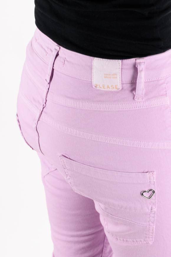 Please Jeans Please - Pantaloni P78 N3N - Windsome Orchid Vendita Economica