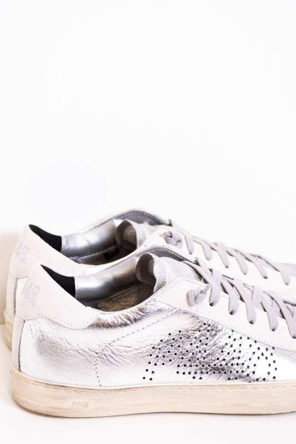 Please Jeans P448 JOHN SNEAKER DONNA - METALLICO 2025
