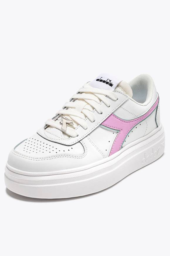 Please Jeans DIADORA BOLD WN - 501 364 - WHITE PASTEL LAVANDER Qualità
