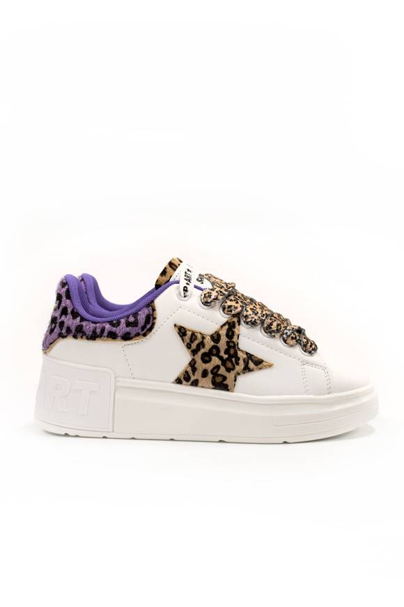 Please Jeans SHOP ART - SNEAKER 208 - WHITE MACULATO
