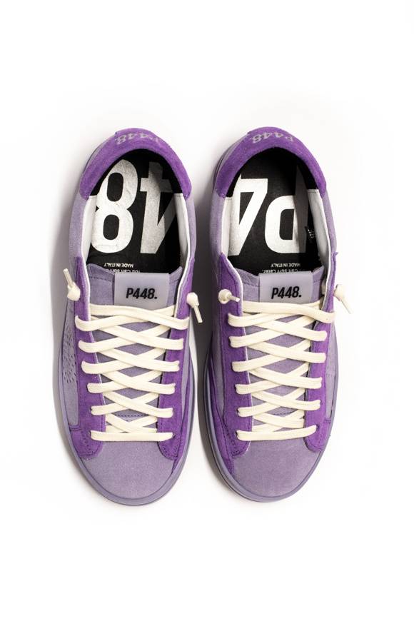 Please Jeans P448 - SNEAKER JOHN - LAVANDER Negozi Online