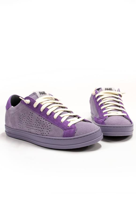 Please Jeans P448 - SNEAKER JOHN - LAVANDER Negozi Online