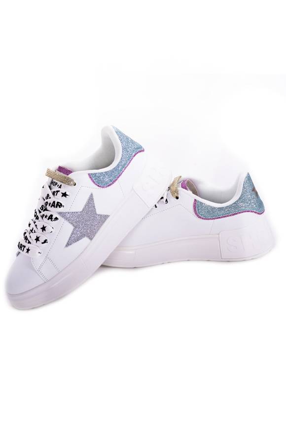 Please Jeans SHOP ART SNEAKER KIM - MULTICOLOR Promozione Limitata