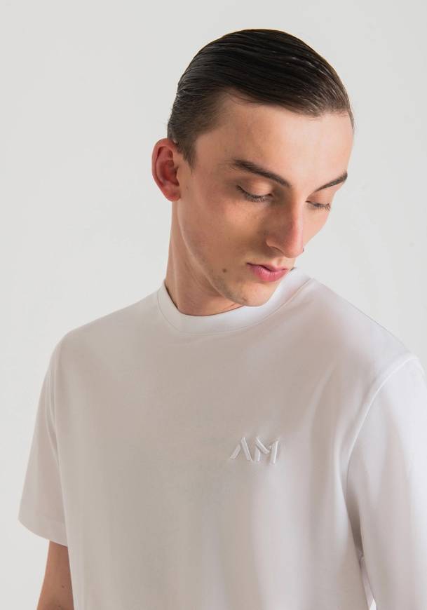 Please Jeans ANTONY MORATO T-SHIRT RELAXED - KS0 238 - WHITE Affare Del Giorno
