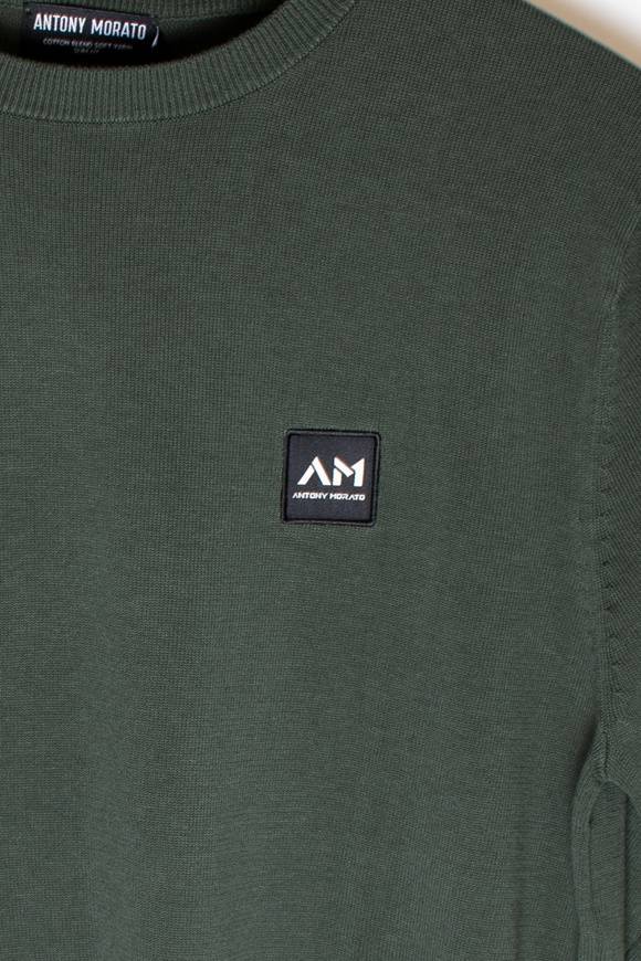 Please Jeans ANTONY MORATO MAGLIA - MILITARE Presa
