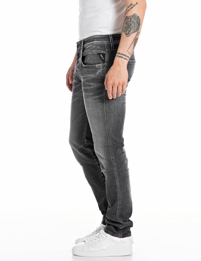 Please Jeans REPLAY JEANS ANBASS - M91 672 - GREY DENIM Ultimo giorno
