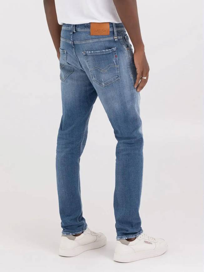 Please Jeans REPLAY JEANS MICKYM - M10 656 - BLUE DENIM Online