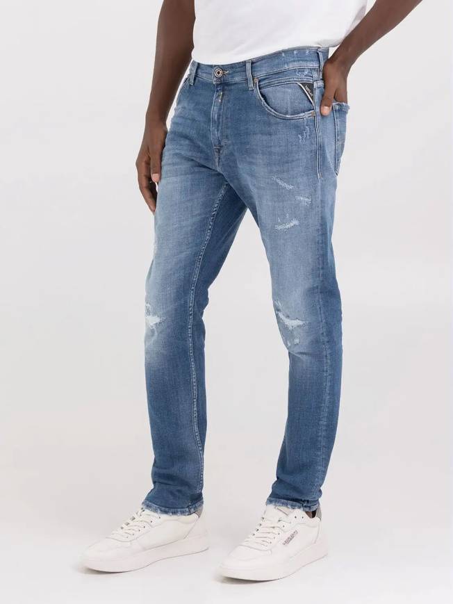 Please Jeans REPLAY JEANS MICKYM - M10 656 - BLUE DENIM Online