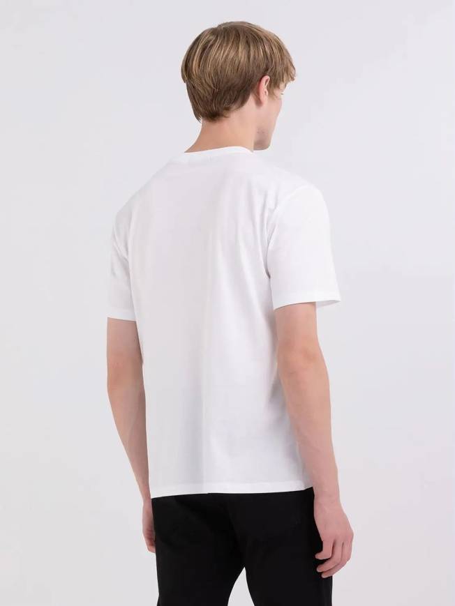 Please Jeans REPLAY T-SHIRT - M67 660 - WHITE Outlet