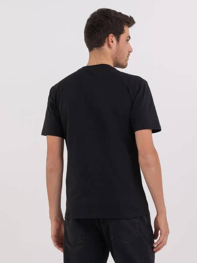 Please Jeans REPLAY T-SHIRT - M67 660 - BLACK In Vendita