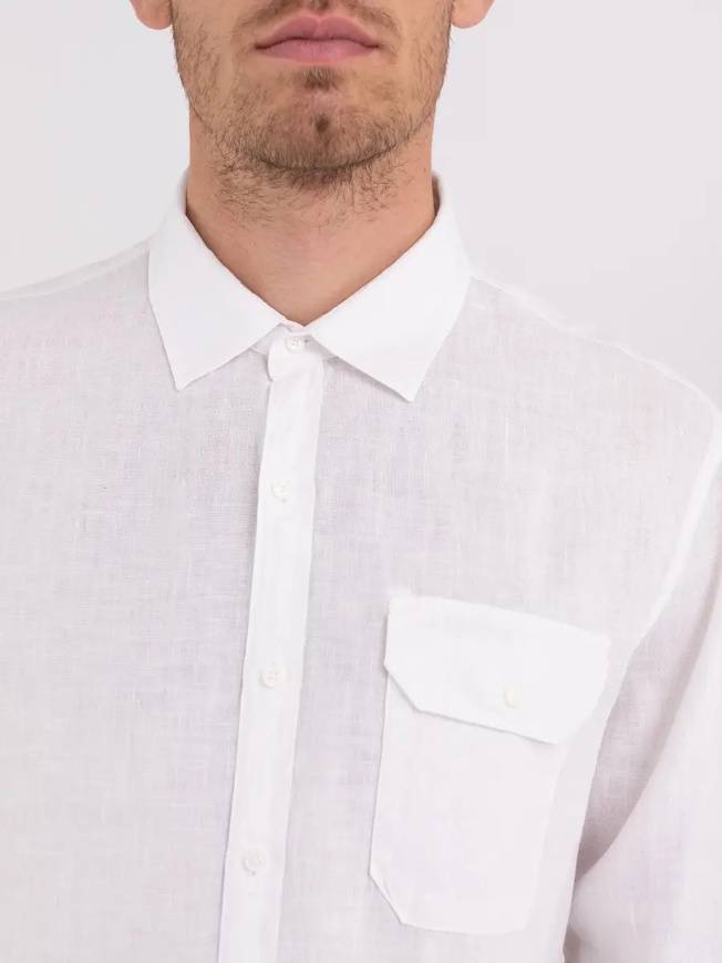 Please Jeans REPLAY CAMICIA - WHITE Saldi