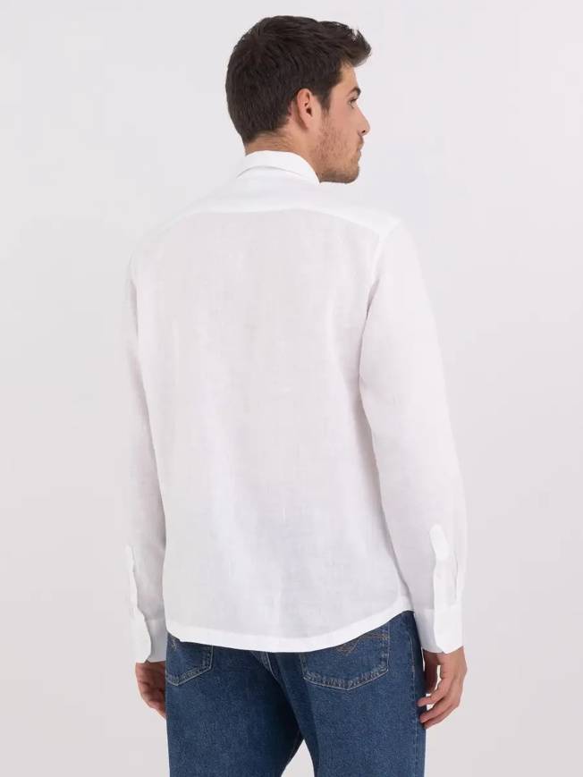 Please Jeans REPLAY CAMICIA - WHITE Saldi