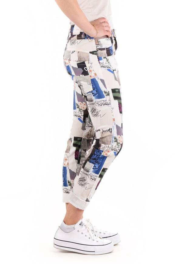 Please Jeans Please LIMITED EDITION - Pantaloni P78 C20 - Multicolor Nuova