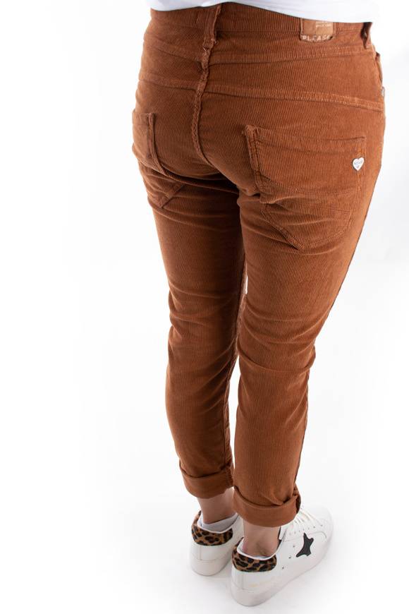 Please Jeans PLEASE PANTALONI CORD P78 - BRUCIATO 23 Promozione