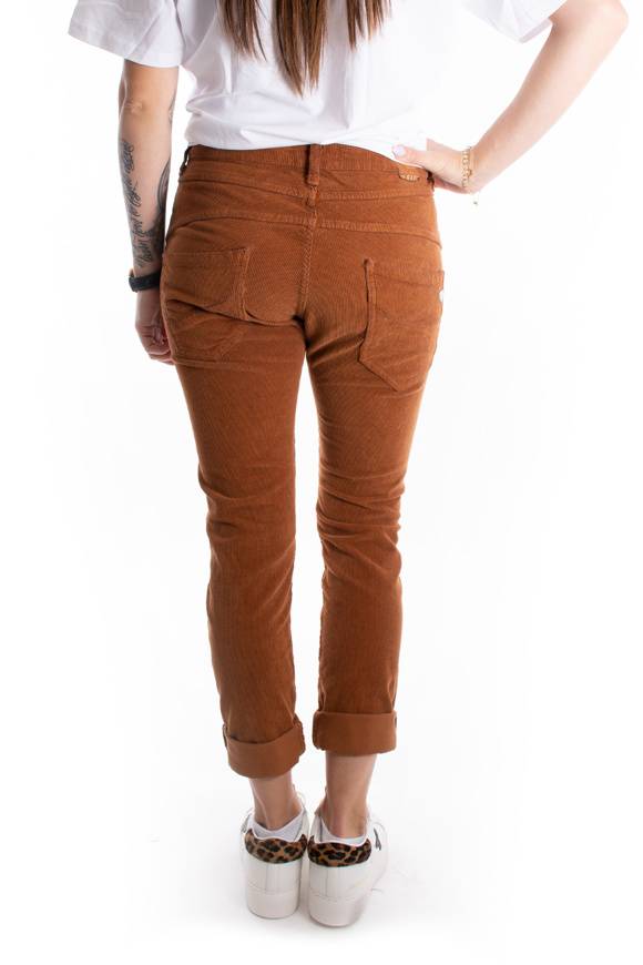 Please Jeans PLEASE PANTALONI CORD P78 - BRUCIATO 23 Promozione