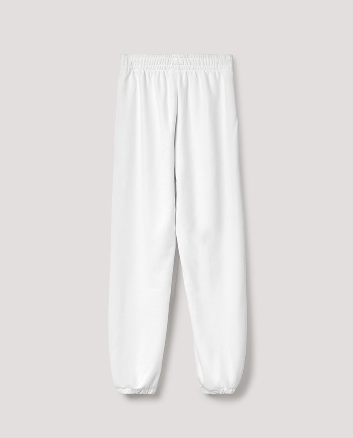 Please Jeans HINNOMINATE PANTALONE IN FELPA - BIANCO Promozione Limitata