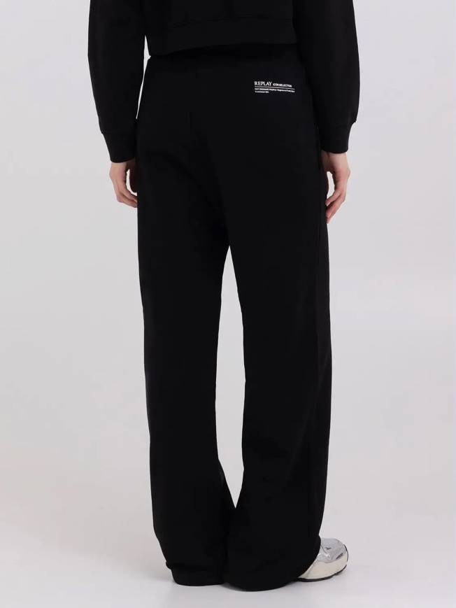 Please Jeans REPLAY PANTALONE - BLACK Prezzo Ridotto