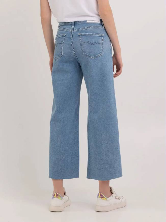 Please Jeans REPLAY JEANS FAHRA - WA4 523 - BLU DENIM Novità