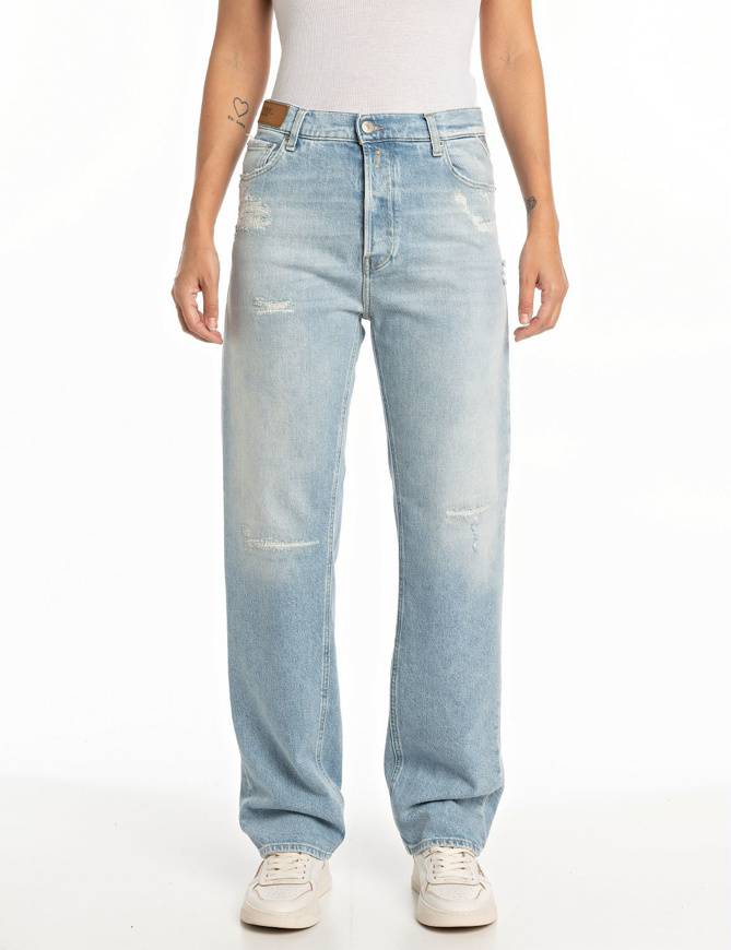 Please Jeans REPLAY JEANS JAYLIE - WA4 97B - BLUE DENIM