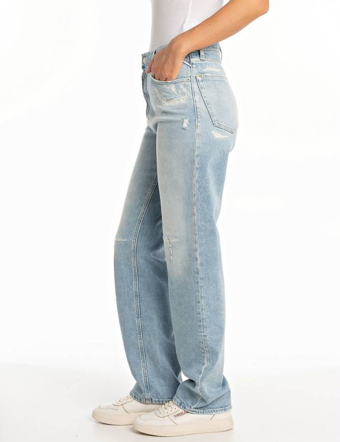 Please Jeans REPLAY JEANS JAYLIE - WA4 97B - BLUE DENIM Italia