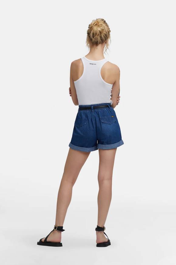 Please Jeans GAS FRANCESCA SHORTS - BLUE 2025