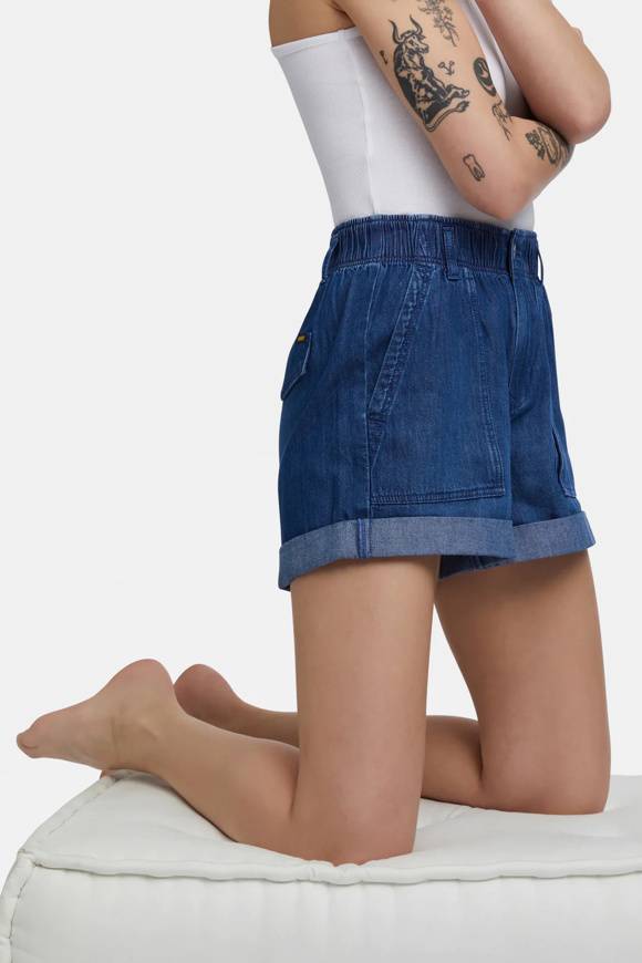 Please Jeans GAS FRANCESCA SHORTS - BLUE 2025
