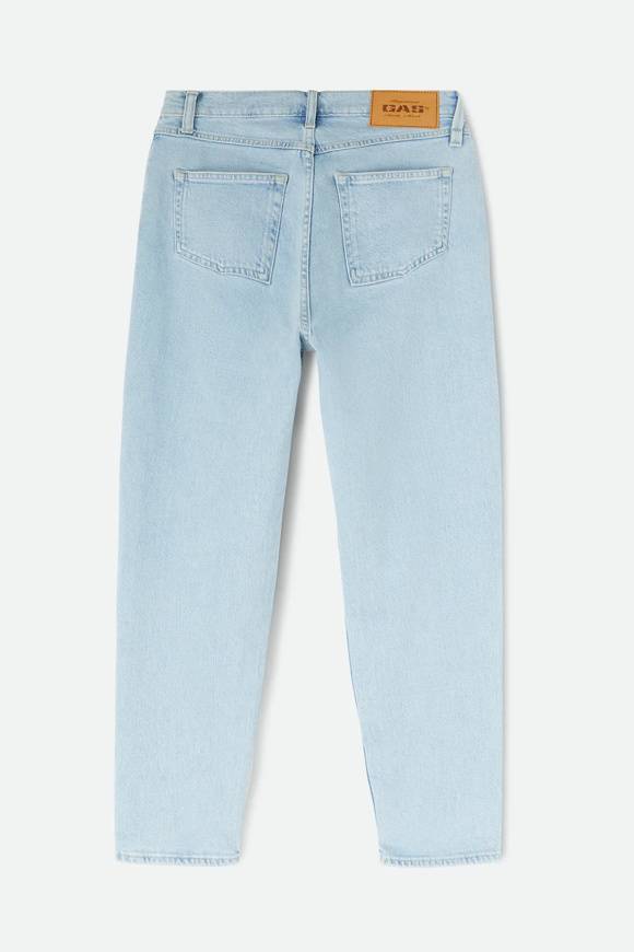 Please Jeans GAS MOM JEANS - 07LA - BLUE DENIM Nuovo
