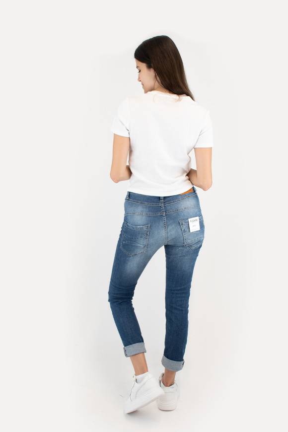 Please Jeans PLEASE JEANS - P78 PZG - BLU DENIM Soddisfazione Garantita