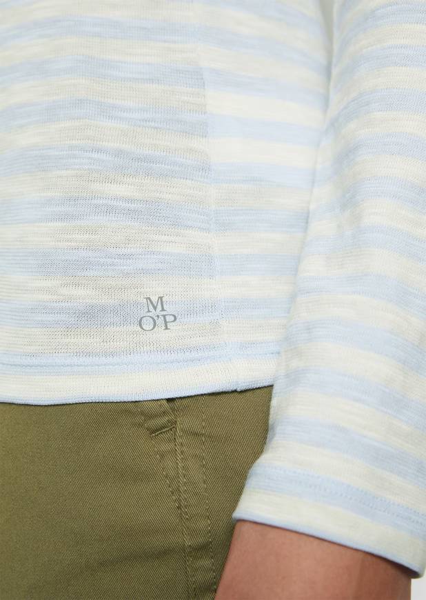 Please Jeans MARCO POLO T SHIRT - 402 597 - MULTI/CALM SEA Acquista Ora