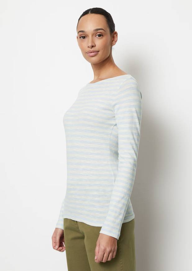 Please Jeans MARCO POLO T SHIRT - 402 597 - MULTI/CALM SEA Acquista Ora