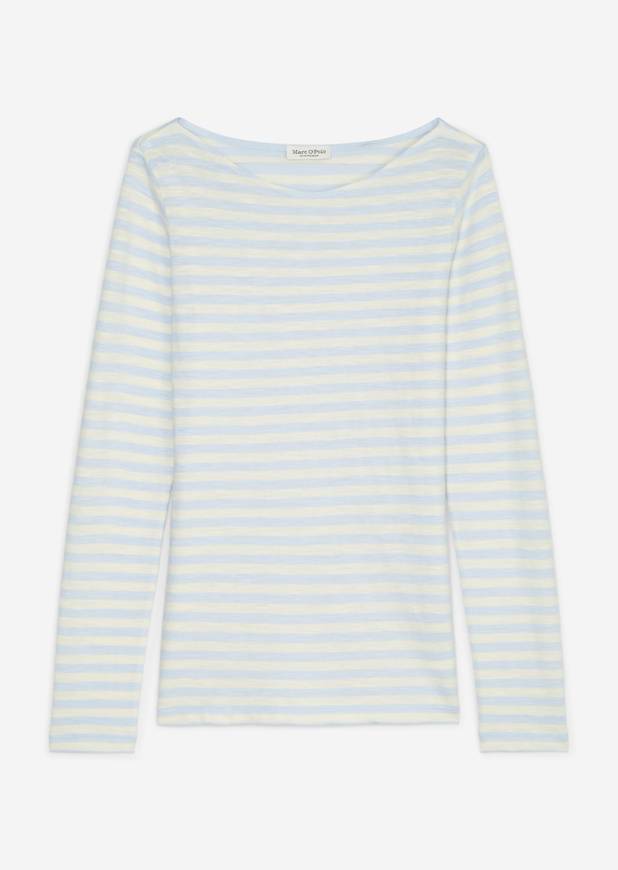 Please Jeans MARCO POLO T SHIRT - 402 597 - MULTI/CALM SEA Acquista Ora