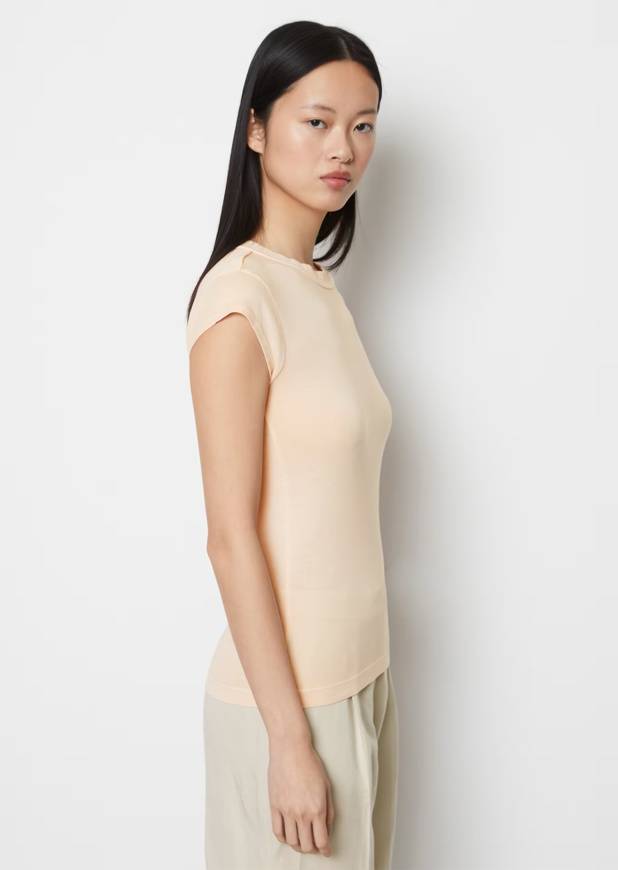 Please Jeans MARCO POLO T-SHIRT - 403 359 - DRY ROSE Offerta natalizia