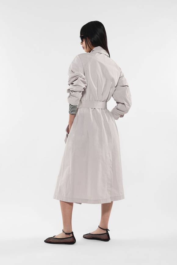 Please Jeans IMPERIAL COAT - CHALK Prezzo Ridotto