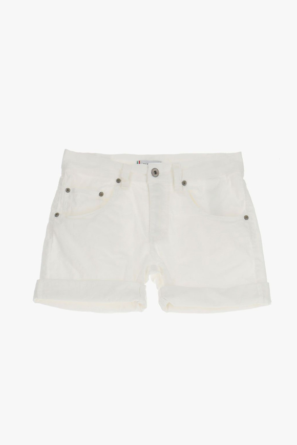 Please Jeans PLEASE SHORTS - D0G N3N - BIANCO LANA Economico