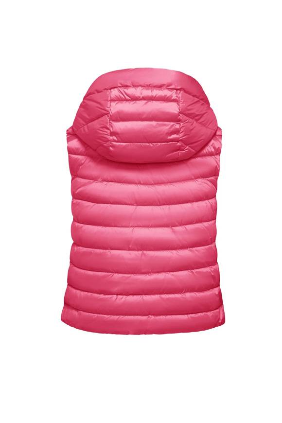 Please Jeans BOMBOOGIE SLEEVELESS DOWN JACKET - RASPBERRY MOON Outlet