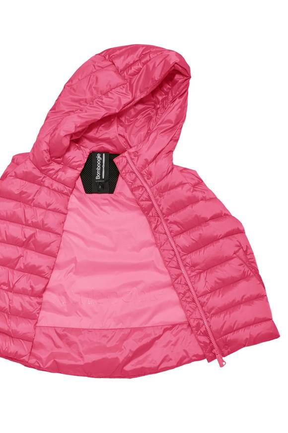 Please Jeans BOMBOOGIE SLEEVELESS DOWN JACKET - RASPBERRY MOON Outlet