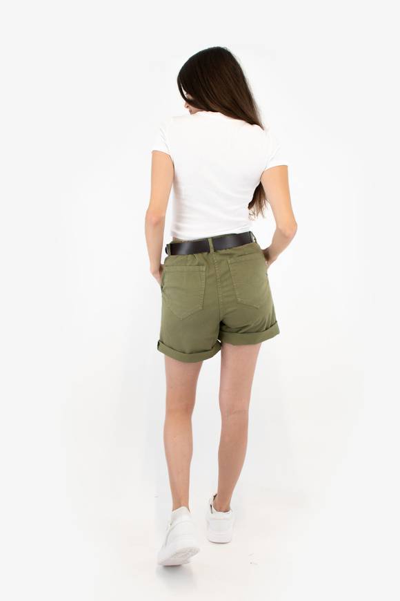 Please Jeans PLEASE BERMUDA SHORTS - D0J N3N - LIZARD Vendita Calda