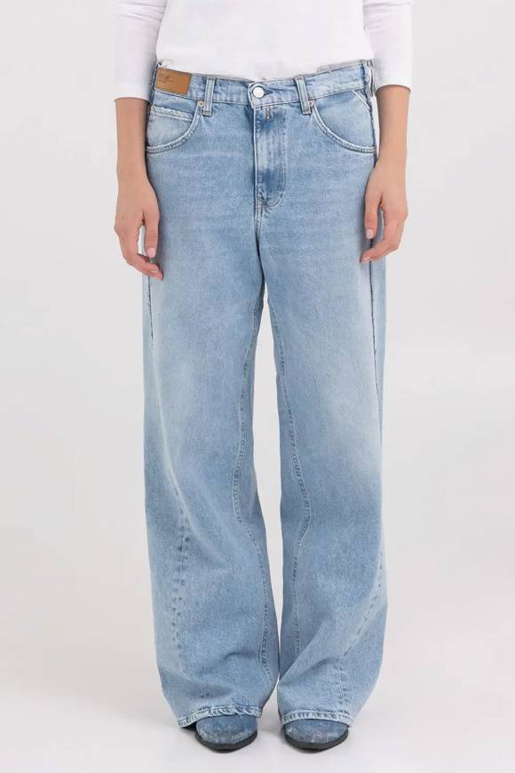 Please Jeans REPLAY DENIM JEANS NARJA - WA520 - BLUE DENIM Negozio