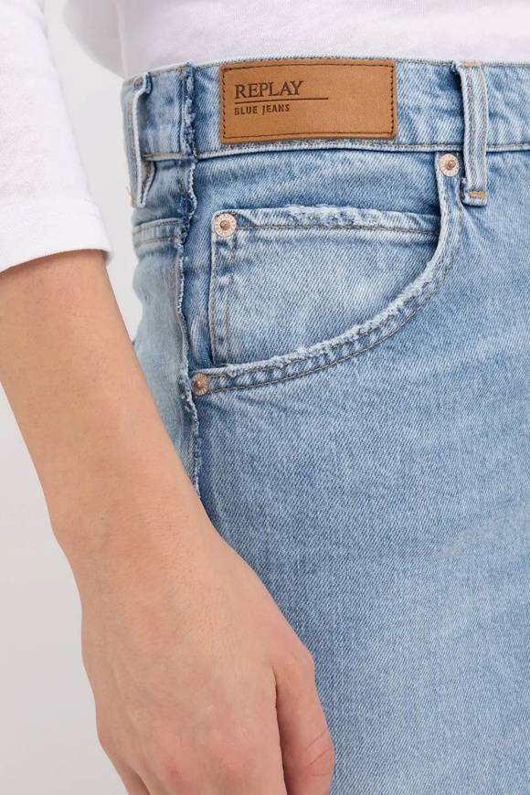 Please Jeans REPLAY DENIM JEANS NARJA - WA520 - BLUE DENIM Negozio