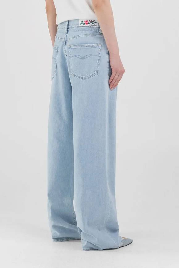 Please Jeans REPLAY DENIM JEANS - WA522 - LIGHT BLUE Nuova