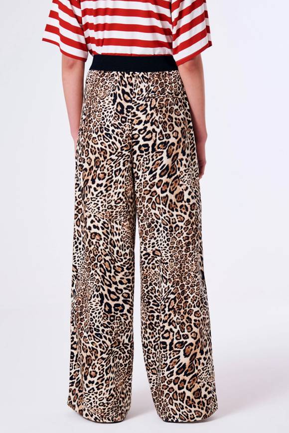 Please Jeans VICOLO TROUSERS - TB1 174 - ANIMALIER Promozione Limitata