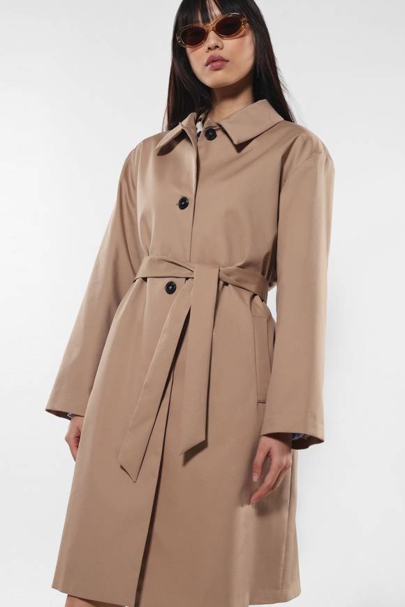 Please Jeans IMPERIAL TRENCHCOAT - KI4 HLJ - BEIGE Solo un giorno rimasto