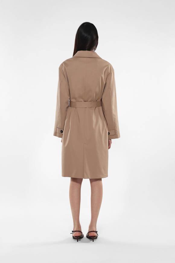 Please Jeans IMPERIAL TRENCHCOAT - KI4 HLJ - BEIGE Solo un giorno rimasto